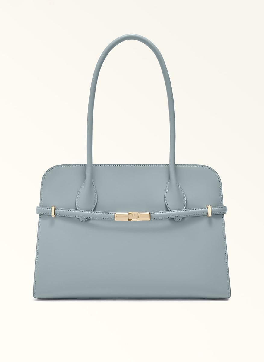Чанта Furla Goccia Tote Nuvola
