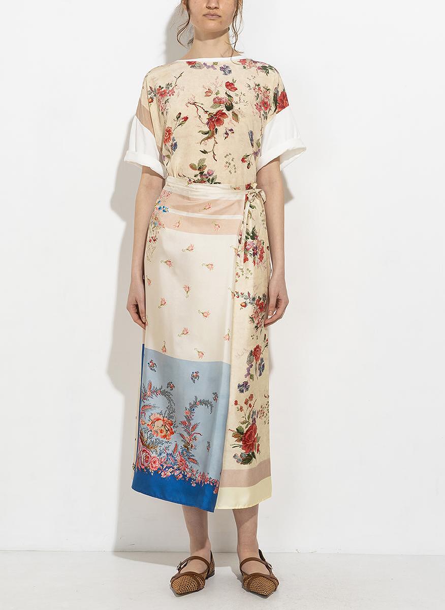 Пола от 100% коприна Weekend Max Mara Peggi