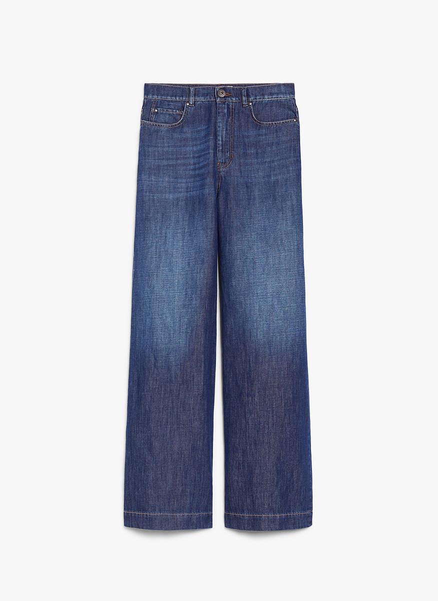 Деним с лен '70s' Weekend Max Mara Volpino