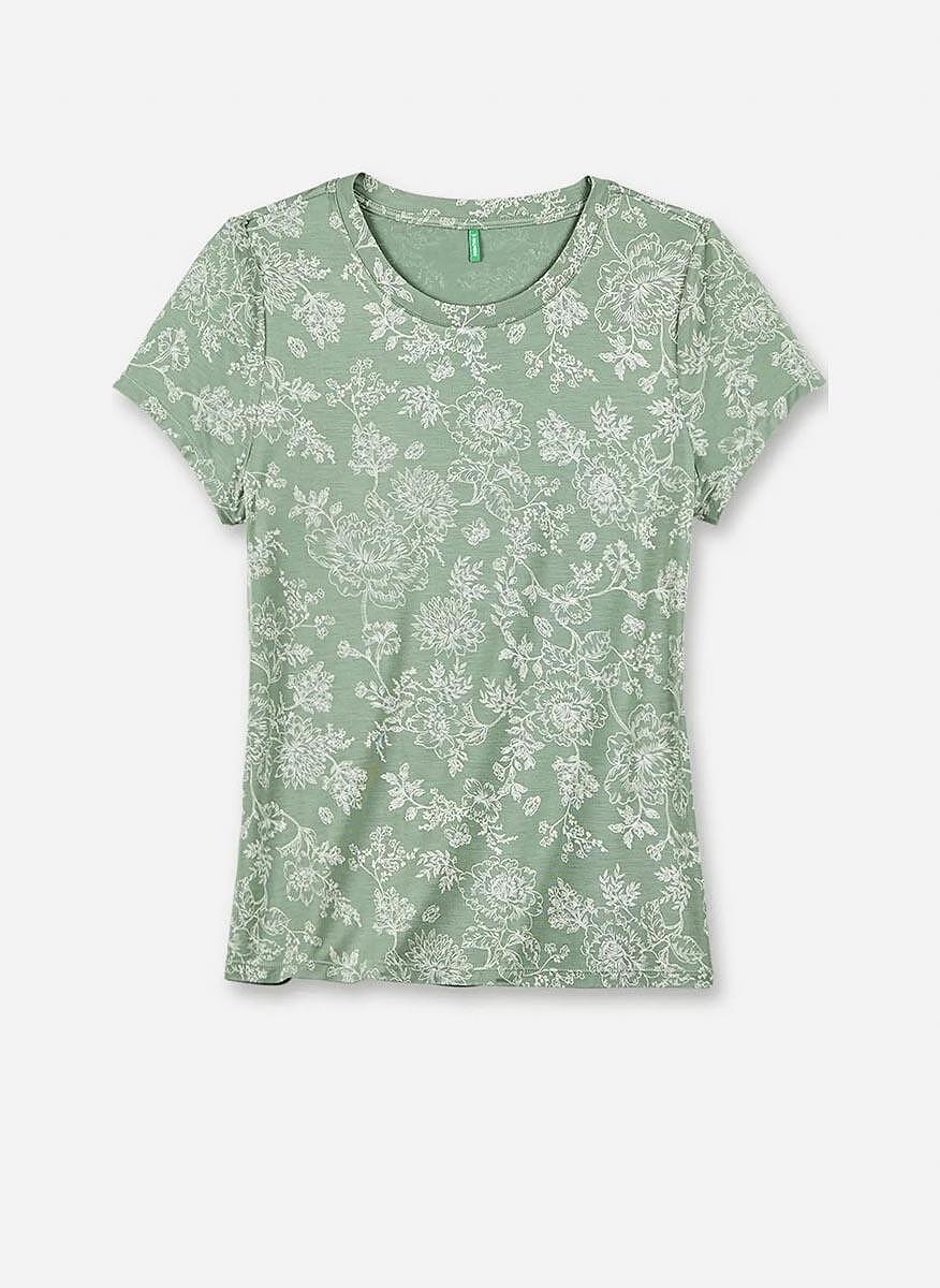 Горна част на пижама Fine Floral Palmers