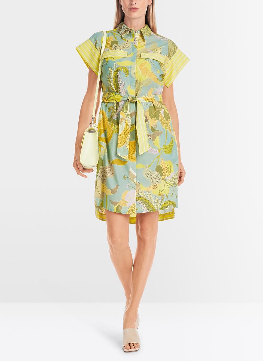 Рокля-риза с принт Marc Cain Collections