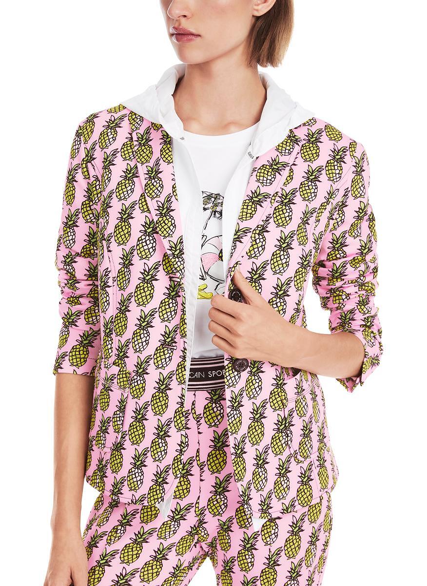 Сако с принт 'Pineapple' Marc Cain Sports