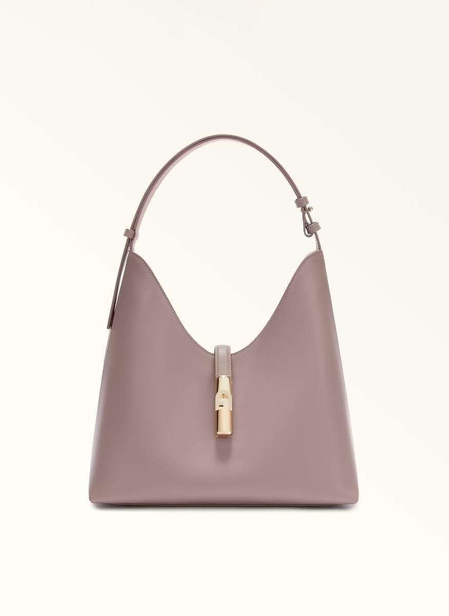 Чанта Furla Goccia Mauve