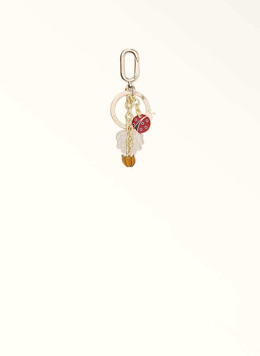 Ключодържател Furla Crystal Panna Lacca Senape