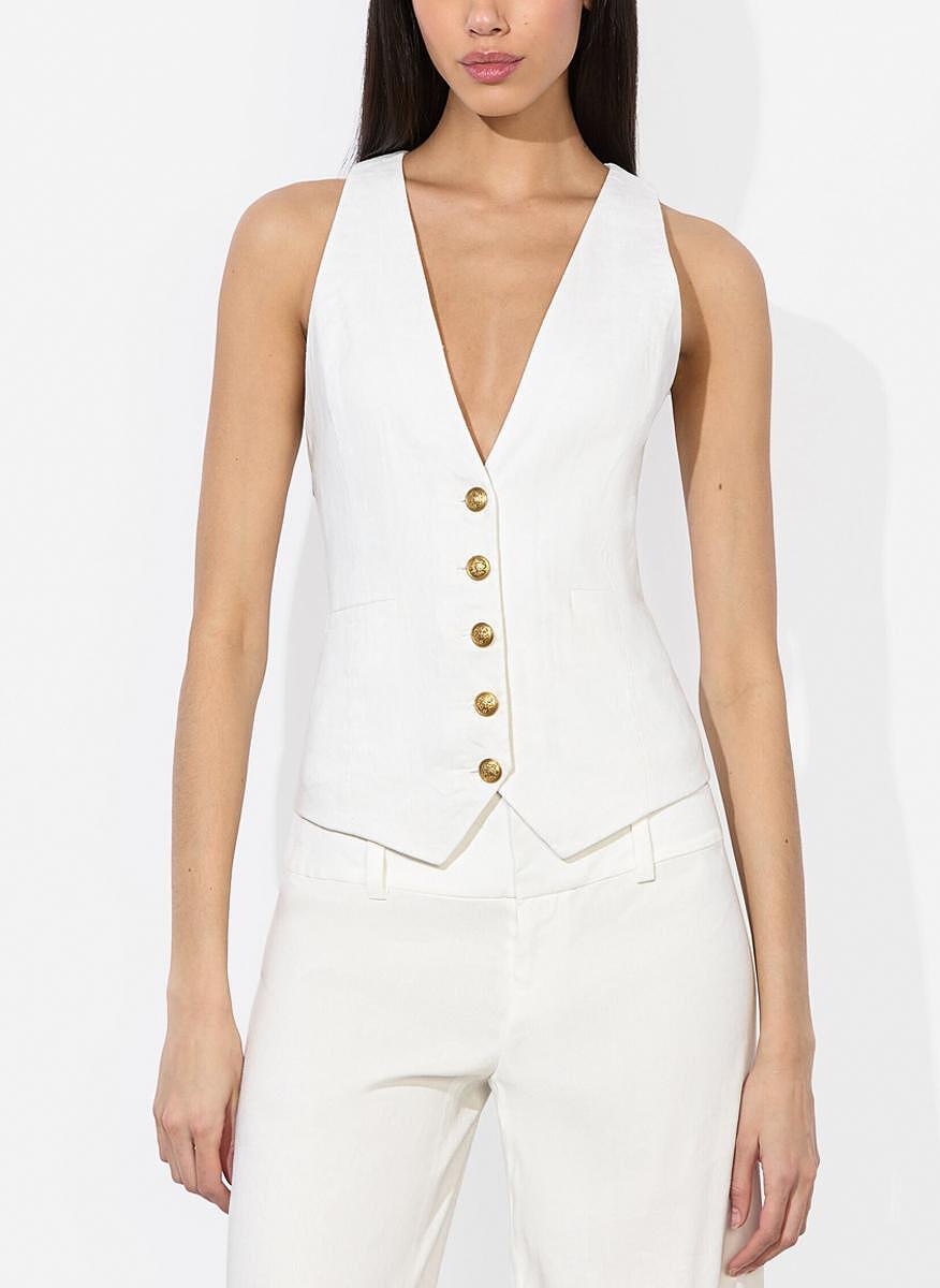 Елек с лен 'Mazie' Alice + Olivia
