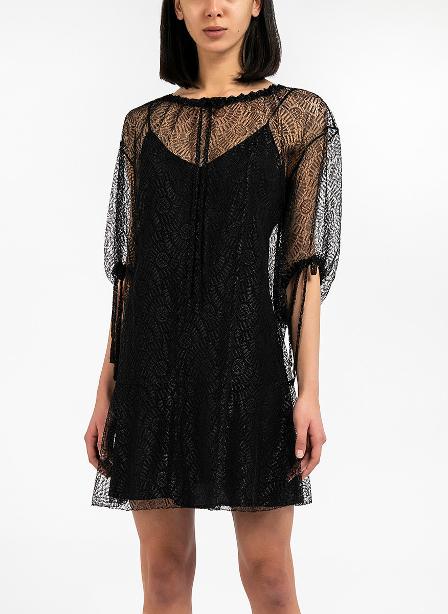 Рокля от дантела Moschino