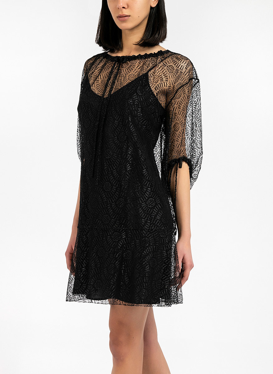 Рокля от дантела Moschino