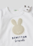Блуза от органичен памук Benetton Kid-Copy