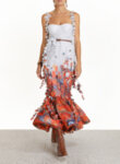 Botanica Printed petal gown