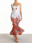 Botanica Printed petal gown