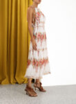 Mae Tiered Frill Long Dress