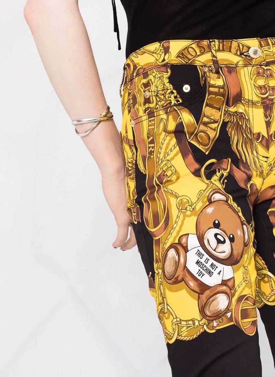 Панталон Moschino с Teddy scarf принт