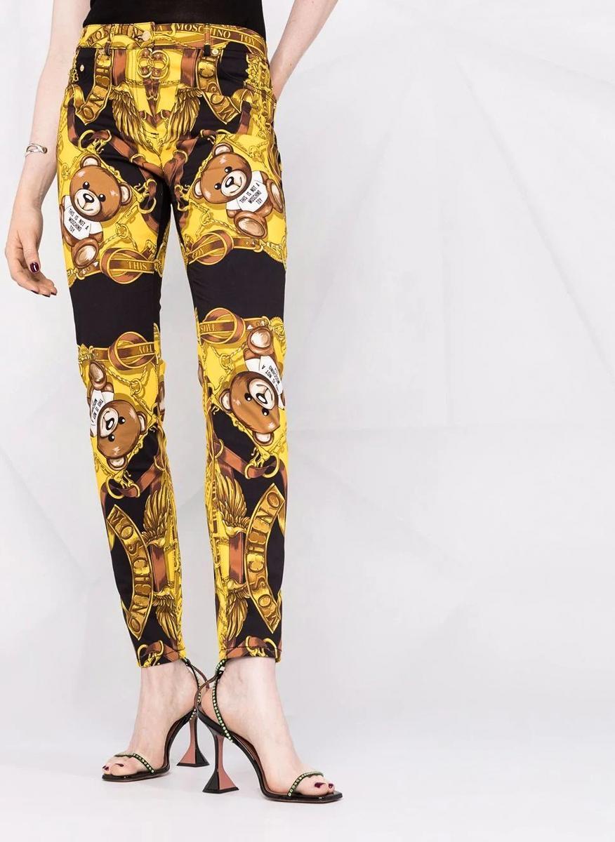 Панталон Moschino с Teddy scarf принт
