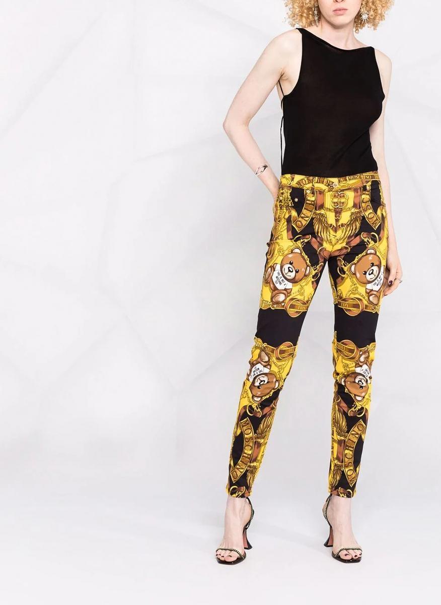 Панталон Moschino с Teddy scarf принт