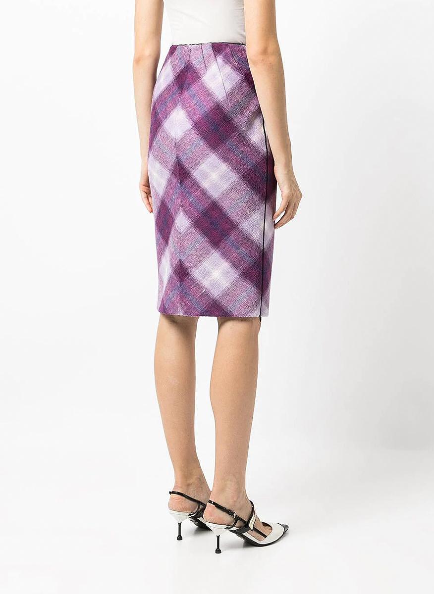 Карирана пола с вълна Nº21