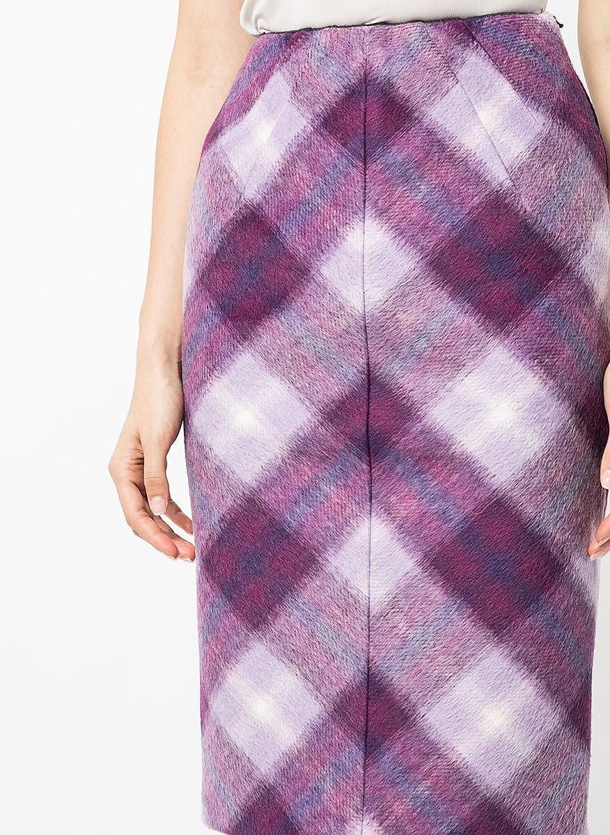 Карирана пола с вълна Nº21