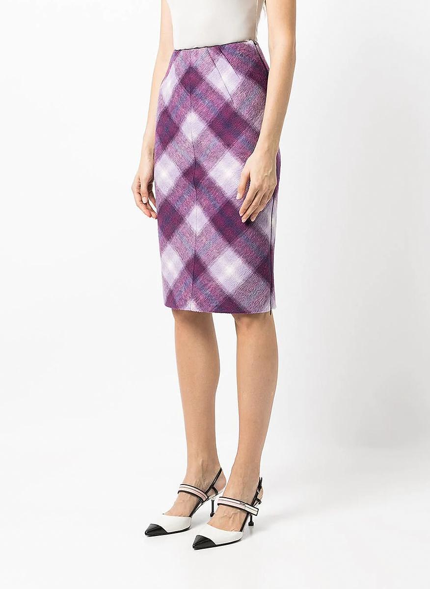 Карирана пола с вълна Nº21