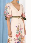 Tropicana Tie Sleeve Midi