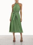 Sunray Pleat Midi