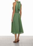 Sunray Pleat Midi