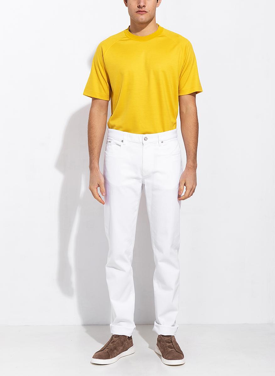 Деним от памук Z Zegna