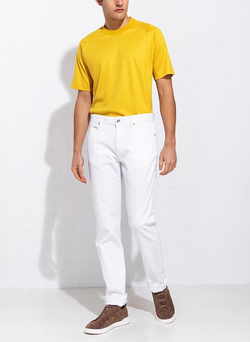 Деним от памук Z Zegna