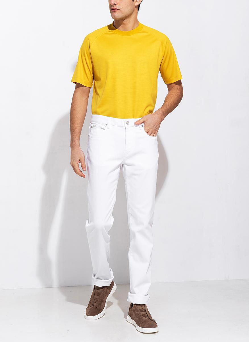 Деним от памук Z Zegna