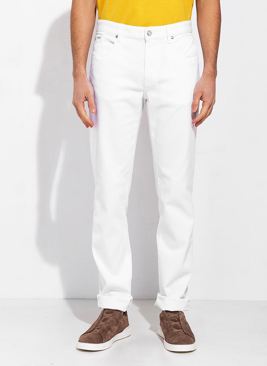 Деним от памук Z Zegna