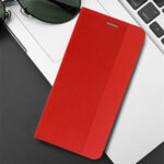 Калъф Vennus SENSITIVE Book за Samsung Galaxy S20 Ultra - червен