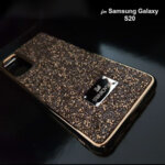 Keйс Swarovski за Samsung Galaxy S20 - gold 