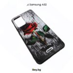 Кейс за Samsung Galaxy A52 със роза