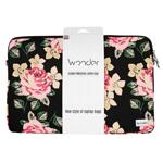 КАЛЪФ WONDER SLEEVE ЗА MACBOOK И ЛАПТОП 17" ИНЧА Black roses