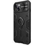 Кейс Etui Nillkin Camshield TPU+PC за iPhone 13 черен