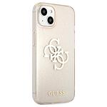 Кейс GUESS Glitter 4G за iPhone 13 mini rosegold