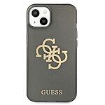 Кейс GUESS Glitter 4G за iPhone 13 mini black