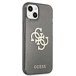 Кейс GUESS Glitter 4G за iPhone 13 mini black