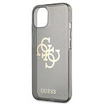 Кейс GUESS Glitter 4G за iPhone 13 mini black