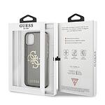 Кейс GUESS Glitter 4G за iPhone 13 mini black