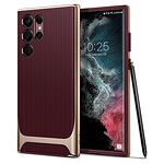 Кейс Spigen Neo Hibrid за Samsung Galaxy S22 Ultra Burgundy