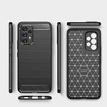 Кейс Tech-Protect TPUCARBON за Samsung Galaxy A53