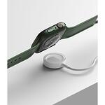 Бъмпер Ringke Slim 2 Pack за Apple Watch 7 (45mm) Clear + Deep Green