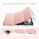 Калъф + Протектор ESR Ascend Trifold за iPad Pro 11 / 2021 Rose Gold