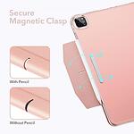 Калъф + Протектор ESR Ascend Trifold за iPad Pro 11 / 2021 Rose Gold