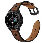 Каишка ScreBand за Samsung Galaxy Watch 4 / 5 / 5 Pro кафява