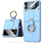 Кейс Tech-Protect Icon Ring за Samsung Galaxy Z Flip 4 Sky Blue