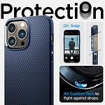 Кейс Spigen Liquid Air за iPhone 14 Pro Matte Navy Blue