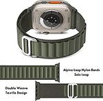 Каишка Tech Protect Nylon Pro за Apple Watch 42/44/45/49mm Green