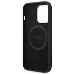 Кейс BMW Silicone Signature Logo MagSafe за iPhone 14 Pro