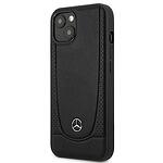 Кейс Mercedes Leather Urban за iPhone 14 Black