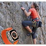 Каишка Tech Protect Nylon Pro за Apple Watch 42/44/45/49mm Orange/Mousy